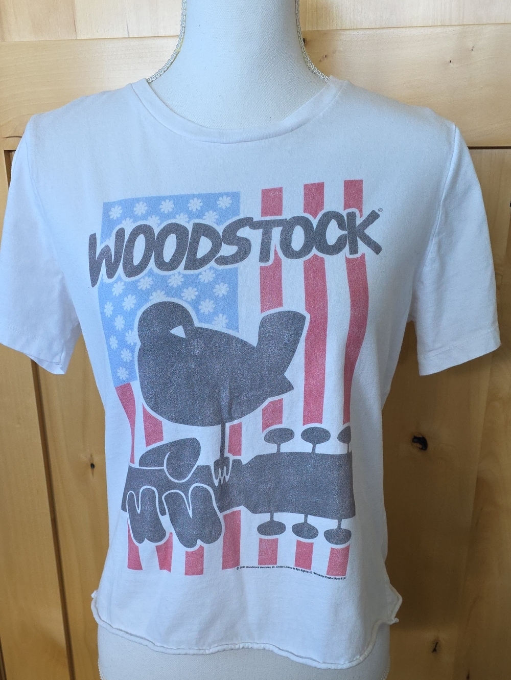 Woodstock T Shirt No Legible Tags
